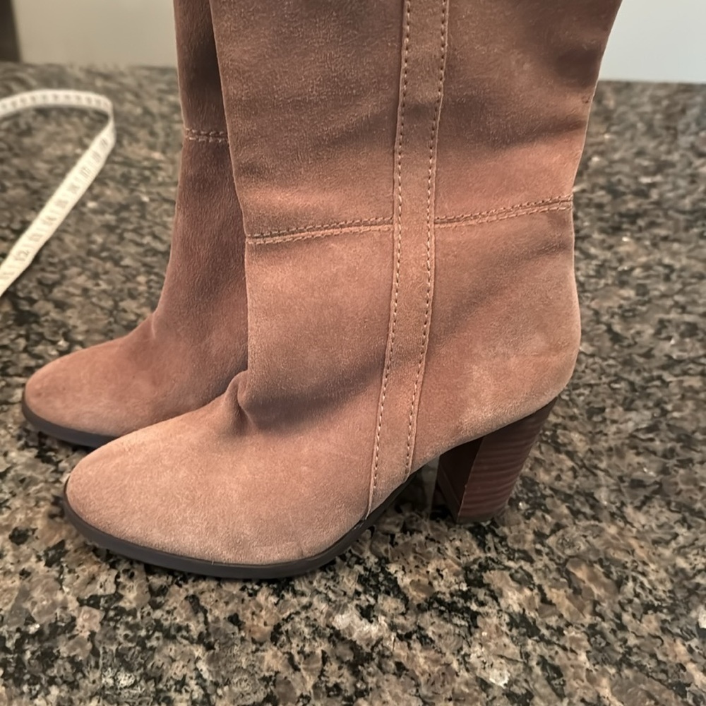 Dolce vita lupin boots mushroom suede 6 NWT - Picture 8 of 10